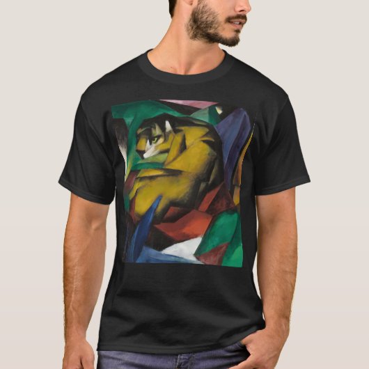 Franz Marc The Tiger T-Shirt (Vorderseite)