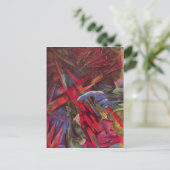 Franz Marc - Tierfates Postkarte (Stehend Vorderseite)
