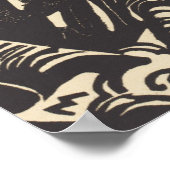 Franz Marc | Tierrechtliche Legende Tierlegende Poster (Ecke)