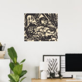 Franz Marc | Tierrechtliche Legende Tierlegende Poster (Heimbüro)