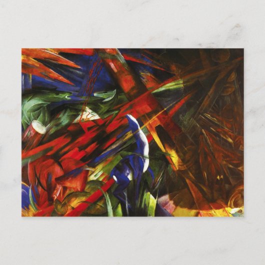 Franz Marc Tierschick Verkauf Postkarte (Vorderseite)