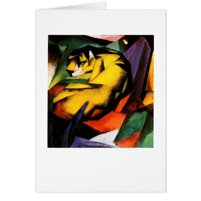 Franz Marc - Tiger (1912) (Vorne)