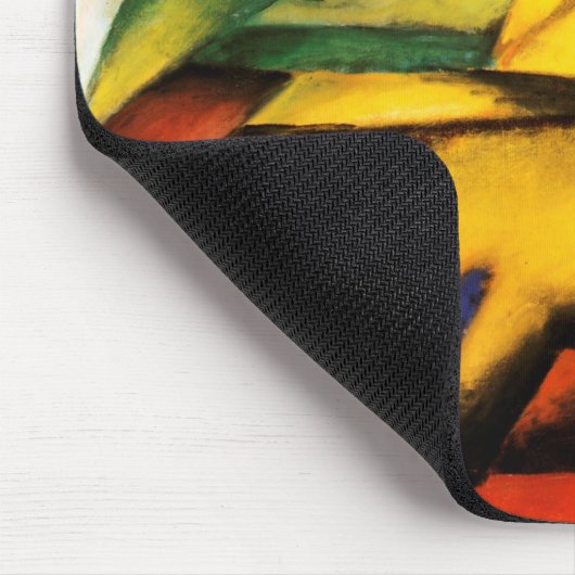 Franz Marc - Tiger (1912) Mousepad (Ecke)