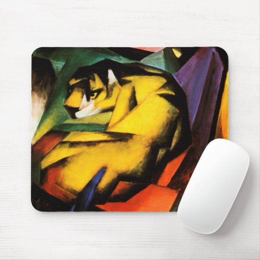 Franz Marc - Tiger (1912) Mousepad (Mit Mouse)