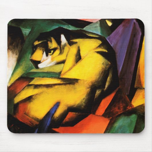 Franz Marc - Tiger (1912) Mousepad (Vorne)