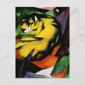 Franz Marc- Tiger Postkarte (Vorderseite)