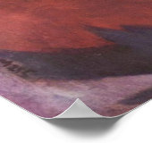 Franz Marc - Tomcat mit gelbem Kissen 1912 Katze T Poster (Ecke)