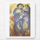 Franz Marc - Turm des blauen Reiters der Pferd1913 Mousepad (Vorne)