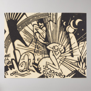 Franz Marc   Versöhnungsurteil Poster