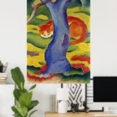 Franz Marc Vintage Poster Series ~ Ginger Cat (Heimbüro)