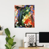 Franz Marc - Vögel 1914 Öl Leinwand Vogelherde Poster (Heimbüro)