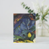 Franz Marc- Wilde Schweine (Rinder und Sauen) Postkarte (Stehend Vorderseite)