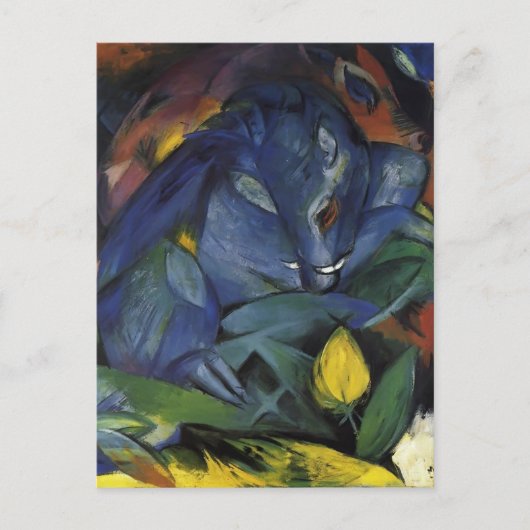 Franz Marc- Wilde Schweine (Rinder und Sauen) Postkarte (Vorderseite)