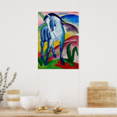 Franz Marcs Blaues Pferd Poster (Küche)