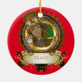 FRANZ - NUTCRACKER RETOLD KERAMIK ORNAMENT (Hinten)