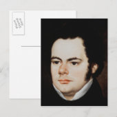 Franz Peter Schubert Postkarte (Vorne/Hinten)