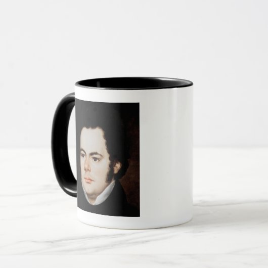 Franz Peter Schubert Tasse (Vorderseite Links)