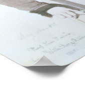 Franz Schubert , 1825 Poster (Ecke)