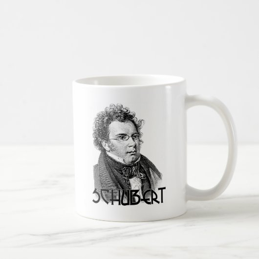 Franz Schubert Kaffeetasse (Rechts)