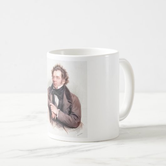 Franz Schubert Kaffeetasse (VorderseiteRechts)
