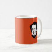 Franz Schubert Kaffeetasse (VorderseiteRechts)