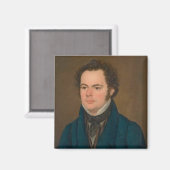 Franz Schubert Magnet (Vorderseite/Rückseite)