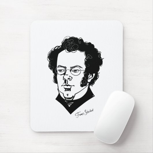 Franz Schubert Mousepad (Mit Mouse)