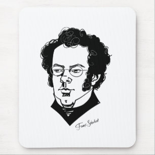 Franz Schubert Mousepad