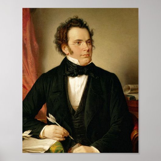 Franz Schubert Poster (Vorne)