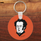 Franz Schubert Schlüsselanhänger (Vorderseite)