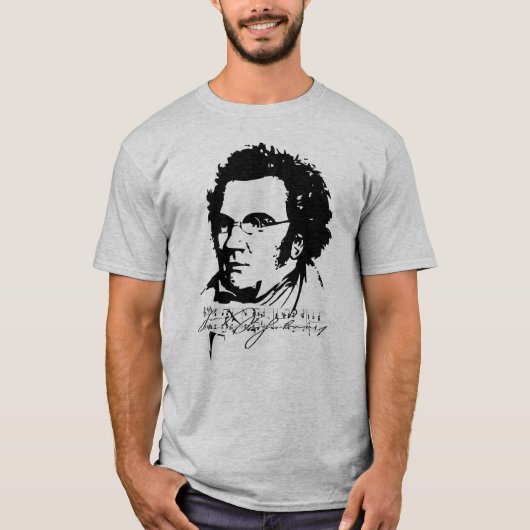 FRANZ SCHUBERT T-Shirt (Vorderseite)