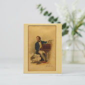 Franz Schubert von Julius Schmid Postkarte (Stehend Vorderseite)