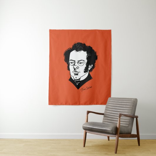 Franz Schubert Wandteppich (Beispiel)