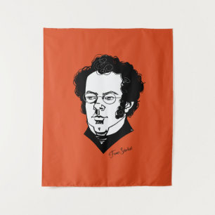 Franz Schubert Wandteppich