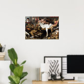 Franz Snyder A Game Stall Poster (Heimbüro)