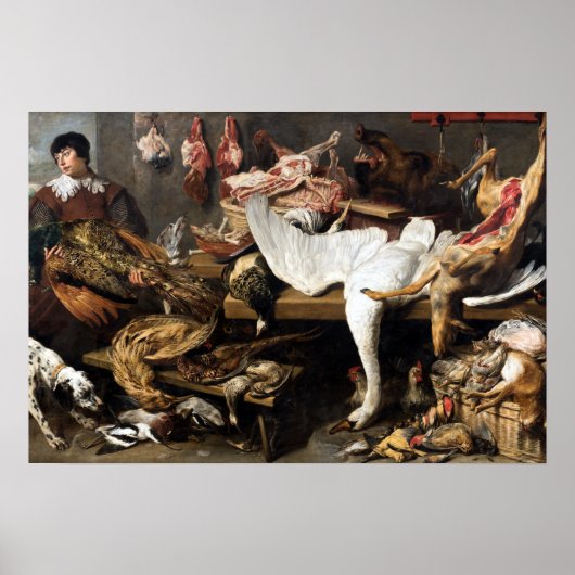 Franz Snyder A Game Stall Poster (Vorne)