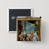 Franz Stephan I mit seiner Ehefrau Marie-Therese Button (Vorne & Hinten)