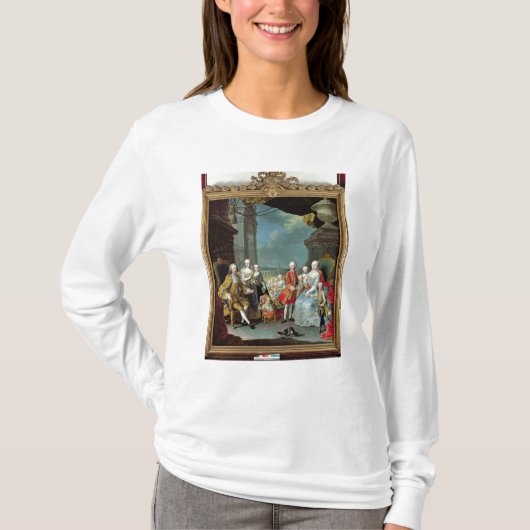 Franz Stephan I mit seiner Ehefrau Marie-Therese T-Shirt (Vorderseite)