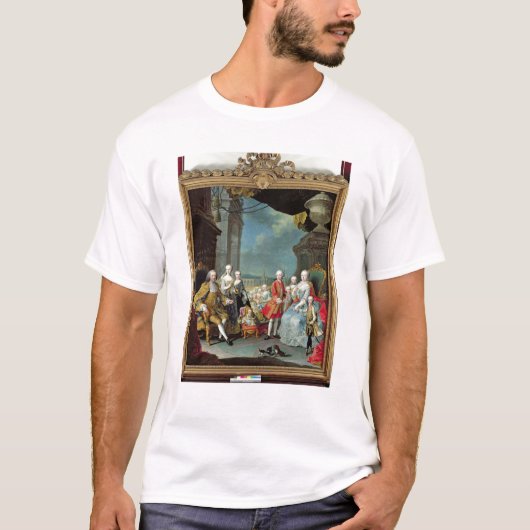 Franz Stephan I mit seiner Ehefrau Marie-Therese T-Shirt (Vorderseite)