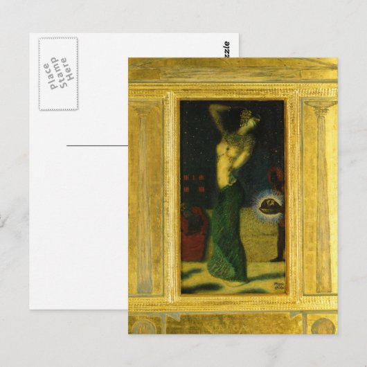 Franz Stuck Art Postkarte (Vorne/Hinten)