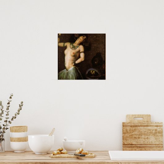 Franz Stuck - Salome Poster (Küche)