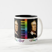 FRANZ TASSEN-SCHUSS ZWEIFARBIGE TASSE (VorderseiteRechts)