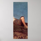 Franz von Lenbach - Ein Hirtenjunge Poster (Vorne)