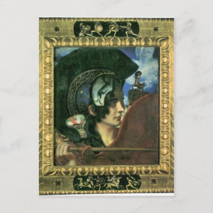 Franz von Stuck - Kampf gegen Amazon Postkarte