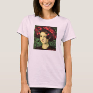 Franz von Stuck - Mary mit rotem Hut T-Shirt