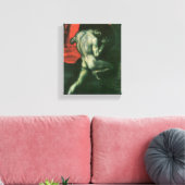 Franz von Stuck - Sisyphus Leinwanddruck (Insitu (Wohnzimmer))