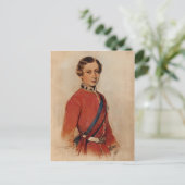 Franz Winterhalter: Albert Edward, Prinz von Wales Postkarte (Stehend Vorderseite)