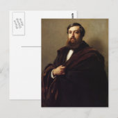 Franz Winterhalter - Alfred Emilien Postkarte (Vorne/Hinten)