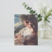 Franz Winterhalter - Die Cousins Postkarte (Stehend Vorderseite)