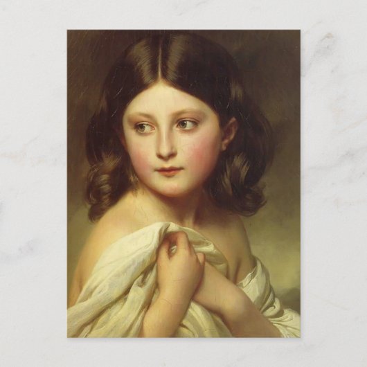 Franz Winterhalter- Junge Mädchen, Prinzessin Char Postkarte (Vorderseite)